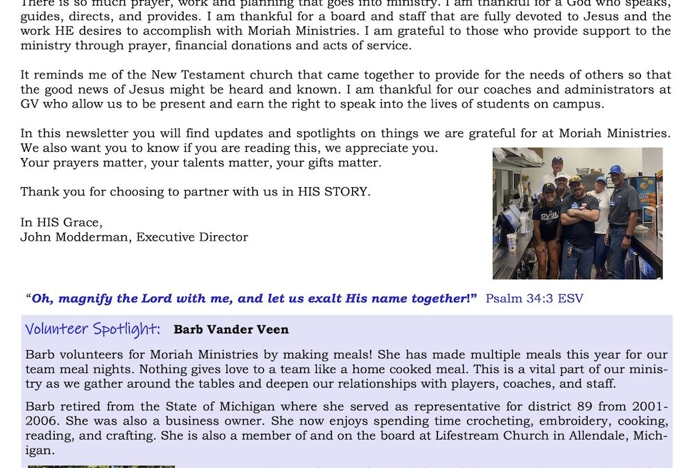 Newsletter Summer 2024